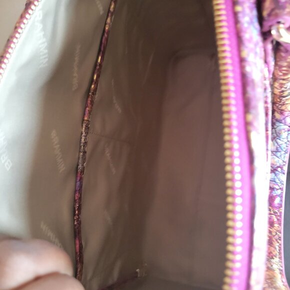 SALE: BRAHMIN Rare Color  Large Duxbury  Satchel FANTASY - NEW W/TAGS - Picture 10 of 10